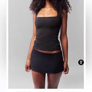 Guizio Stretch Mini-Skirt